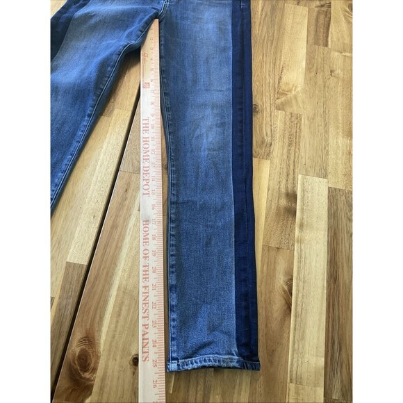 Citizens of Humanity Two Tone Rocket Crop High Rise Skinny Jeans Sz 27 - Picture 4 of 11